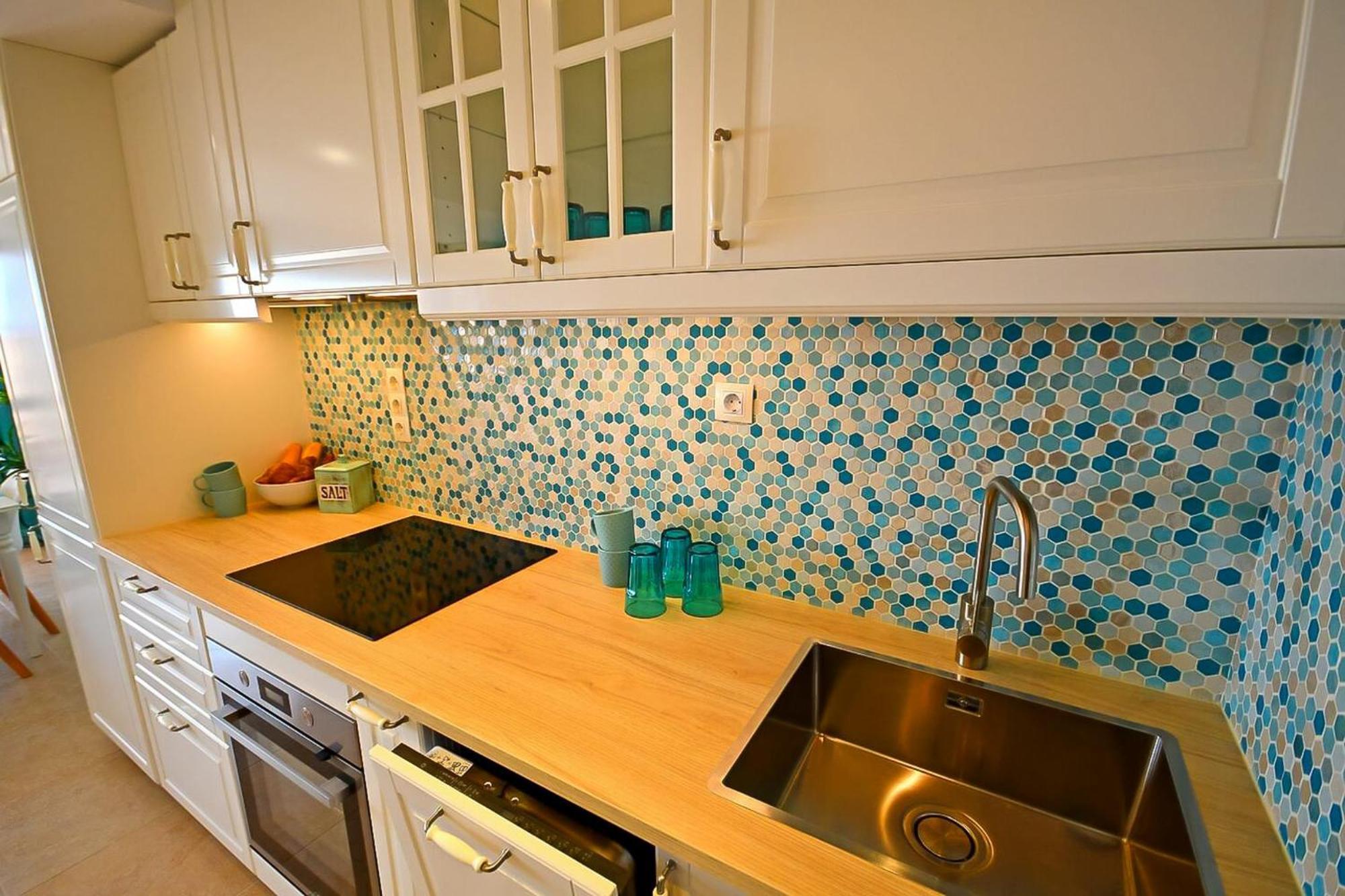Panorama Blue Apartment กาเลตาเดฟุสเต ภายนอก รูปภาพ