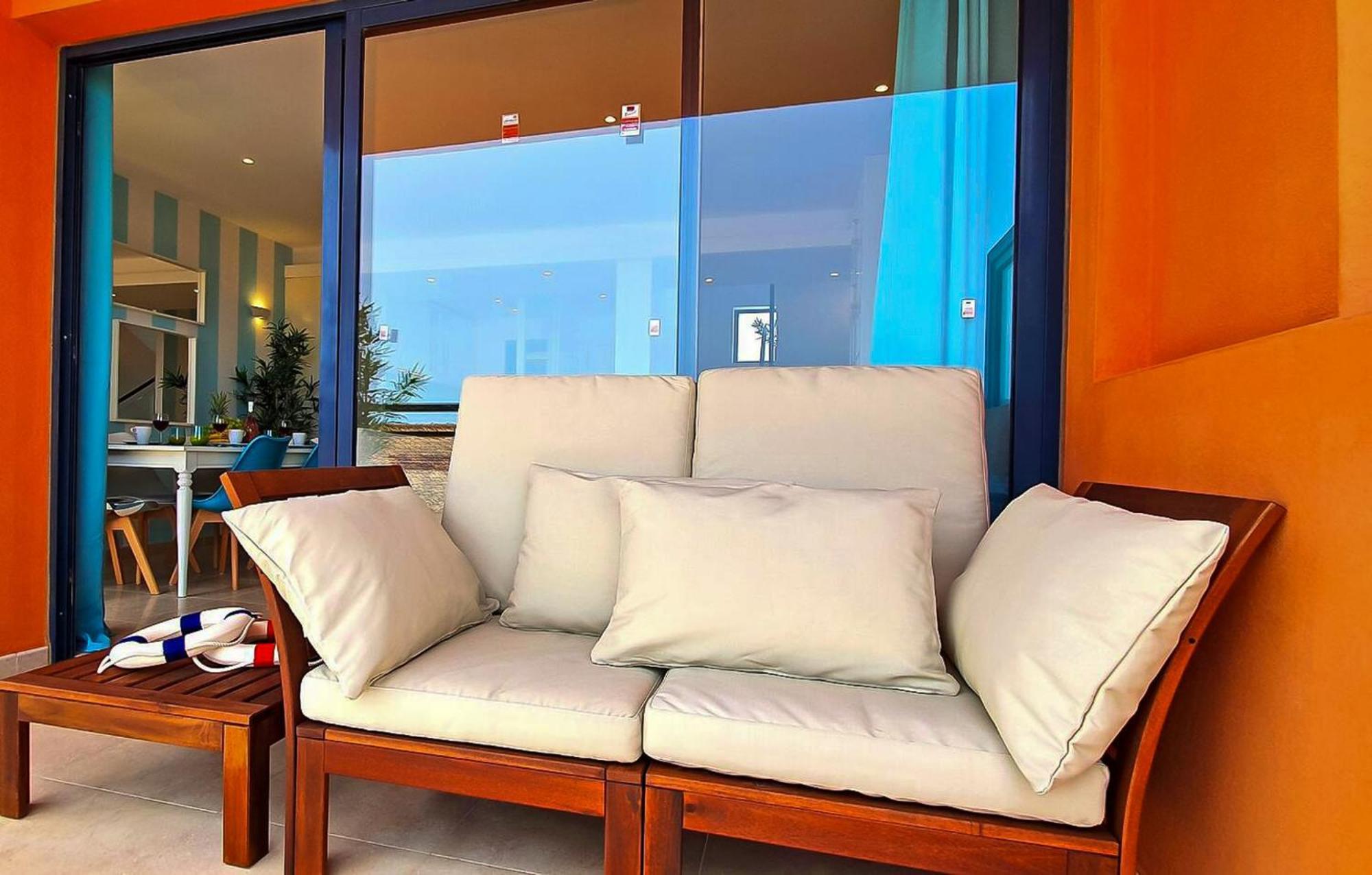 Panorama Blue Apartment กาเลตาเดฟุสเต ภายนอก รูปภาพ