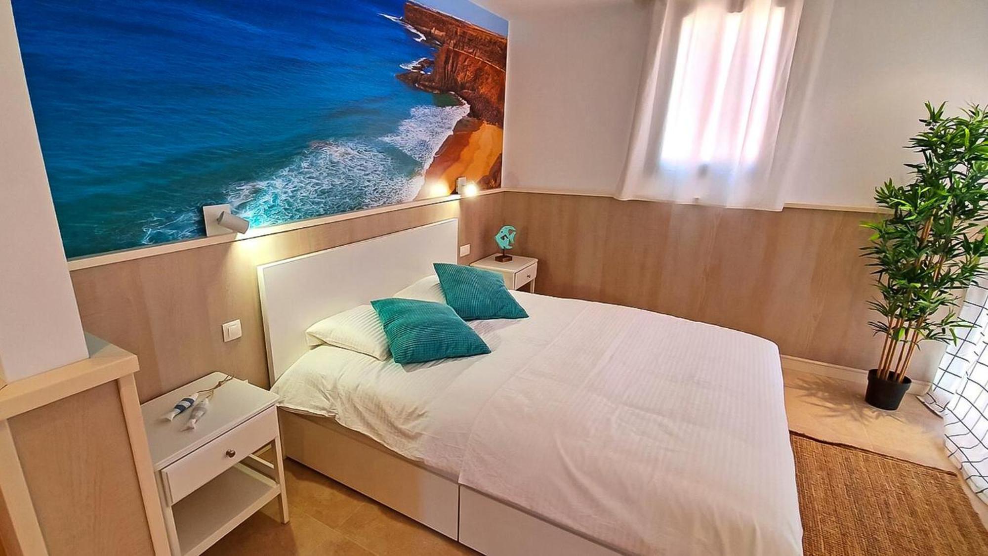 Panorama Blue Apartment กาเลตาเดฟุสเต ภายนอก รูปภาพ
