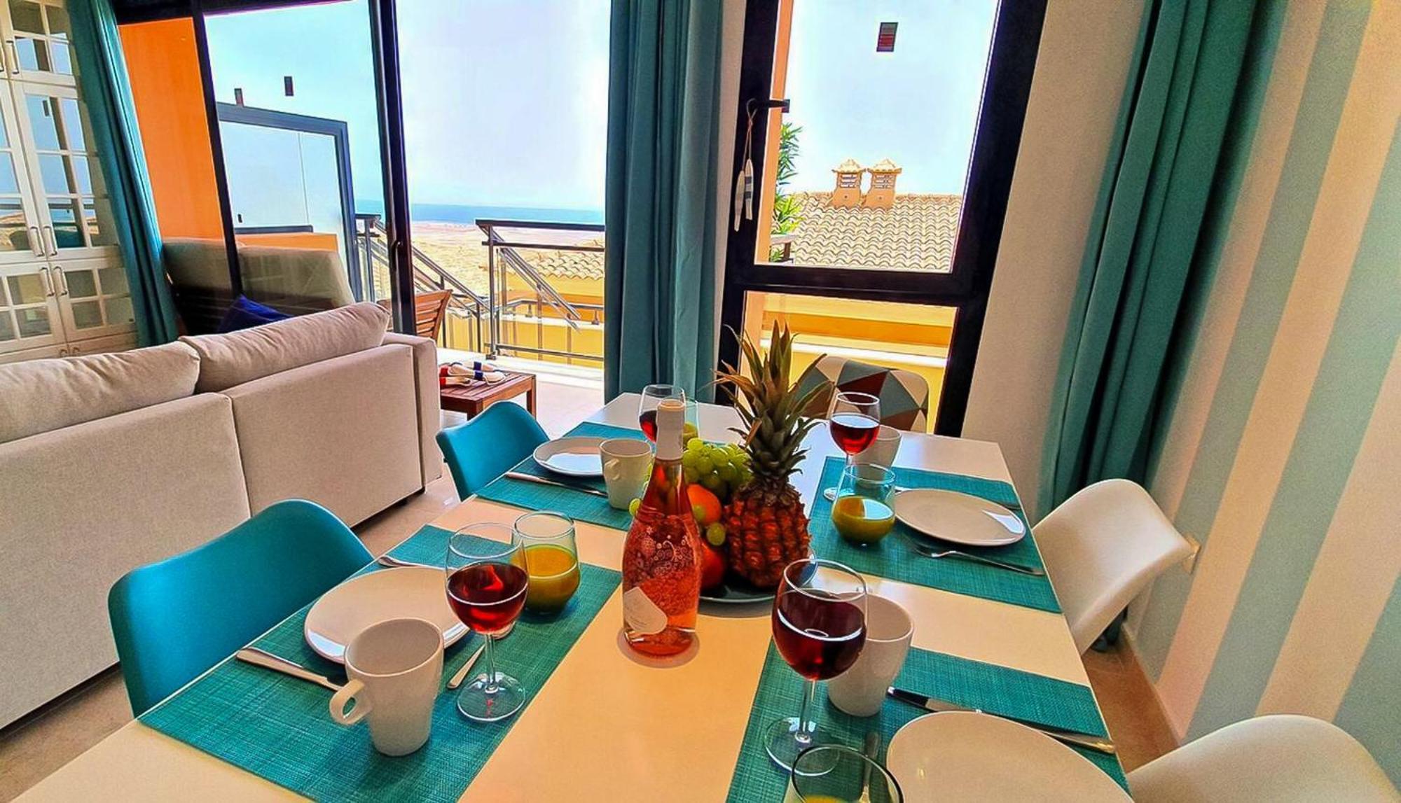 Panorama Blue Apartment กาเลตาเดฟุสเต ภายนอก รูปภาพ